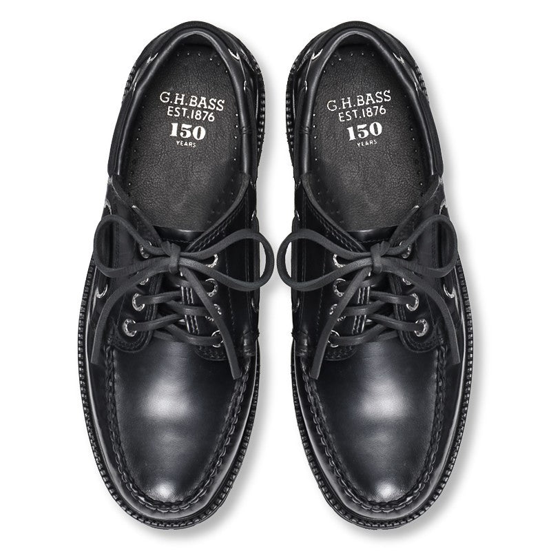 【New】13030G / BLACK LEATHER (RUBBER SOLE)