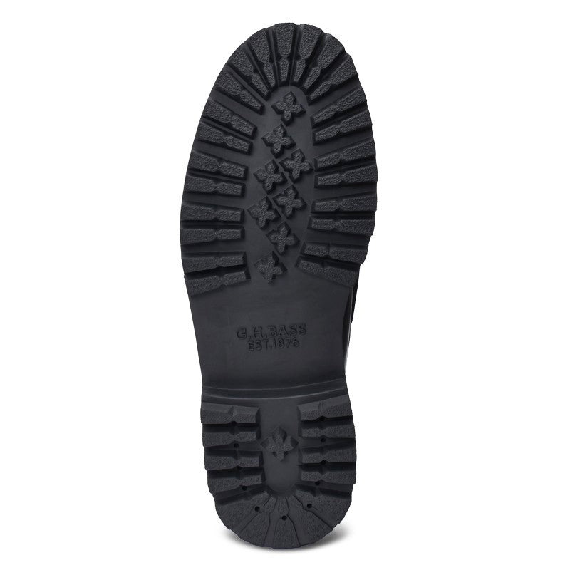 【New】13030G / BLACK LEATHER (RUBBER SOLE)