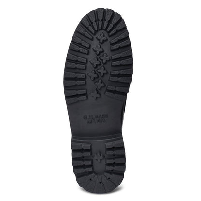 【New】13030G / BLACK LEATHER (RUBBER SOLE)