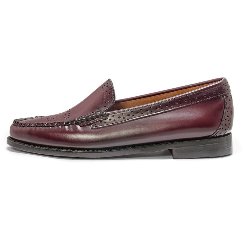 【NEW】41007A VENETIAN BROGUE / WINE  (LEATHER SOLE)