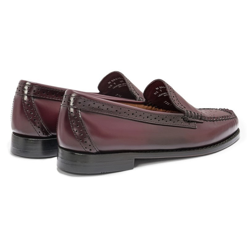 【NEW】41007A VENETIAN BROGUE / WINE  (LEATHER SOLE)