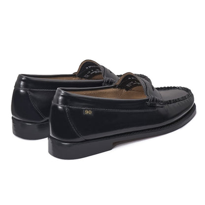 【New】41010W / BLACK LEATHER (LEATHER SOLE)