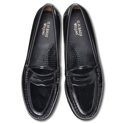 【New】41076L / BLACK LEATHER/VELVET (LEATHER SOLE)
