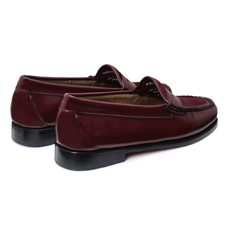 【New】41076L /  WINE LEATHER/VELVET (LEATHER SOLE)