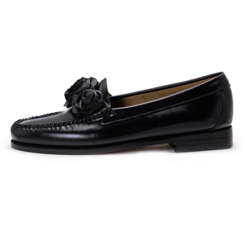 41097 / BLACK (LEATHER SOLE) - G.H.BASS