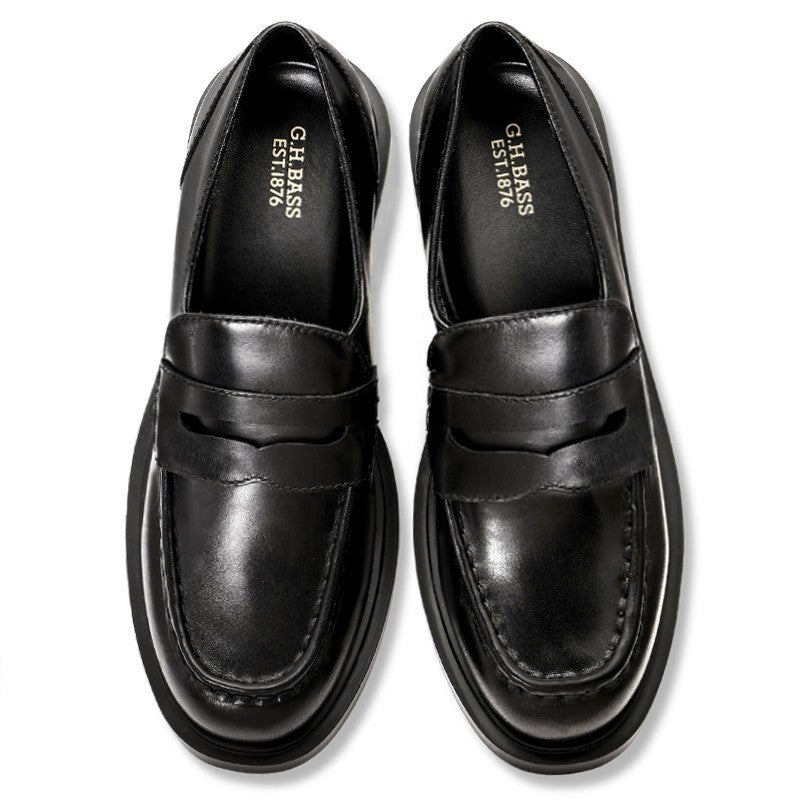 NEW】41216 / BLACK (RUBBER SOLE) - G.H.BASS