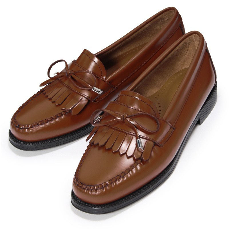 41724 ESTHER BOW  / COGNAC (RUBBER SOLE)