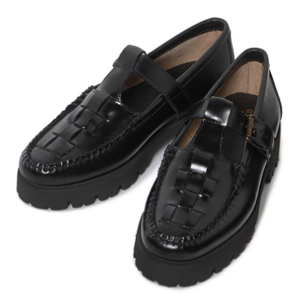 G.H.Bass&Co.◇G.H.BASS WEEJUNS/ローファー/US7.5/BLK メンズシューズ