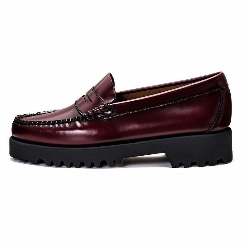 超美品❗️G.H. BASS & CO. ローファー WINE 24cm 6.5 New Color】41810 / WINE (RUBBER SOLE) - G.H.BASS