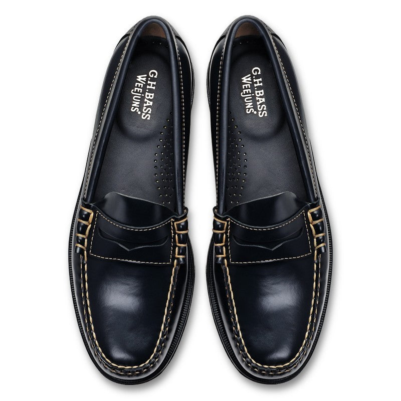 【NEW】91010B / NAVY LEATHER (LEATHER SOLE)