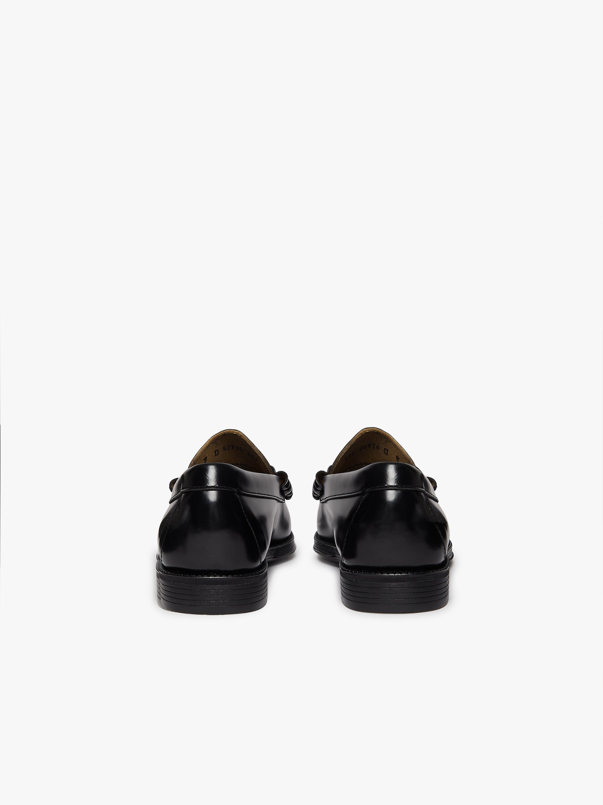 靴 gh bass 91775 / BLACK (RUBBER SOLE) - G.H.BASS