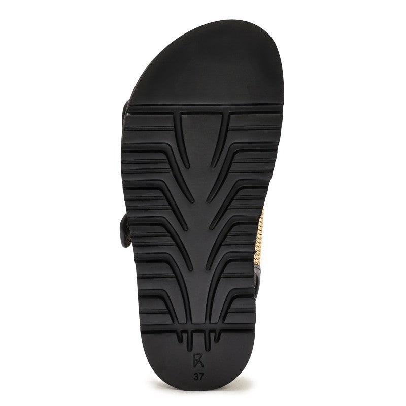 【NEW】BKX4602 / RAFIA CAMMELLO & NAPPA NERO