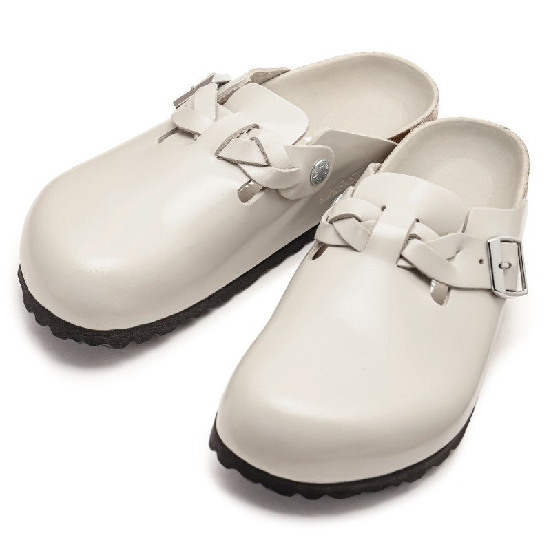 Boston Braided LENA Amalfi Oyster / 1030556 - BIRKENSTOCK