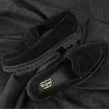 【NEW】11512 LARSON / BLACK SUEDE (RUBBER SOLE)