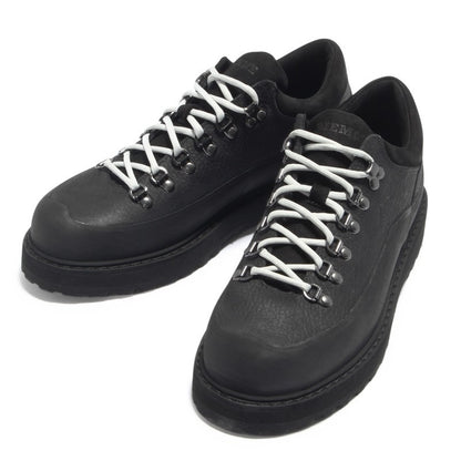 DIEMME / CORNARO GOMMA STRUCTURED LEATHER BLACK / DI24FWCOW-F03L011BLK