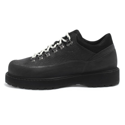 DIEMME / CORNARO GOMMA STRUCTURED LEATHER BLACK / DI24FWCOW-F03L011BLK