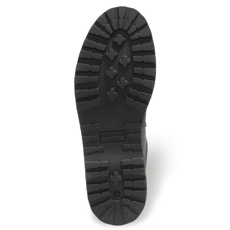 DIEMME / CORNARO GOMMA STRUCTURED LEATHER BLACK / DI24FWCOW-F03L011BLK