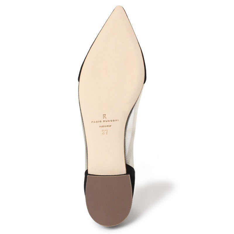 DORIS1584 / NERO & AVORIO (AMALFI & RETE TULLE)