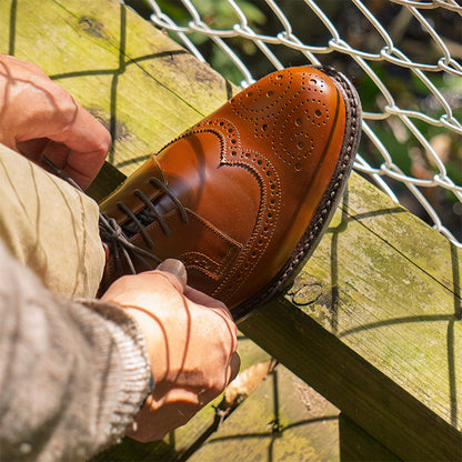 99037 / COGNAC HIGH SHINE (DAINITE SOLE)