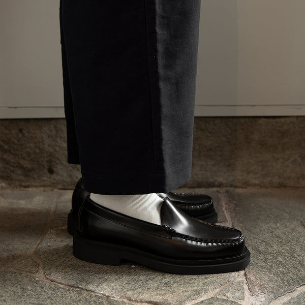 ゆかりらっくま様　G.H. BASS　WEEJUNS ブラック 　ローファー NEW】【Web限定】11605 WEEJUN STEP VENETIAN/ BLACK (RUBBER