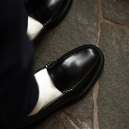 【NEW】【Web限定】11605 WEEJUN STEP VENETIAN/ BLACK  (RUBBER SOLE)