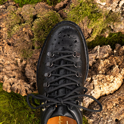 【NEW】99119 / BLACK CILP WASH LEATHER (COMMANDO EVA SOLE)