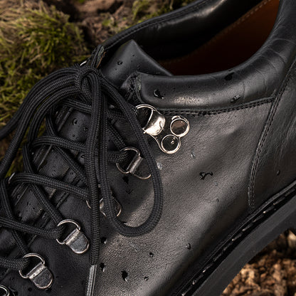 【NEW】99119 / BLACK CILP WASH LEATHER (COMMANDO EVA SOLE)