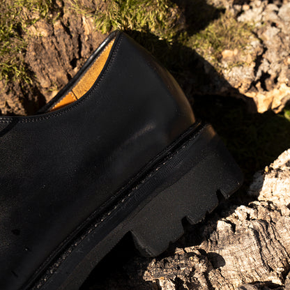 【NEW】98348 / BLACK CILP WASH LEATHER (COMMANDO EVA SOLE)