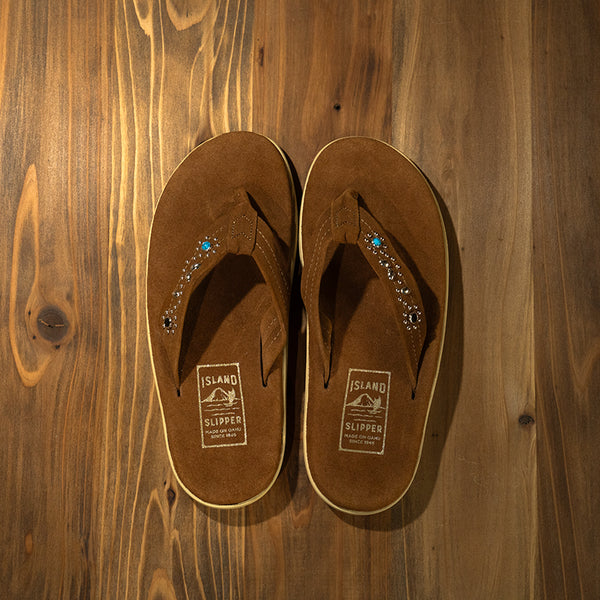 LIMITED】PT203HEADWAYZ / SUEDE PEANUTS - ISLAND SLIPPER