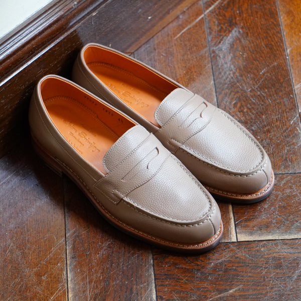 ローファー | 【SALE】99036 / DARK BEIGE GRAIN (HALF RUBBER SOLE 