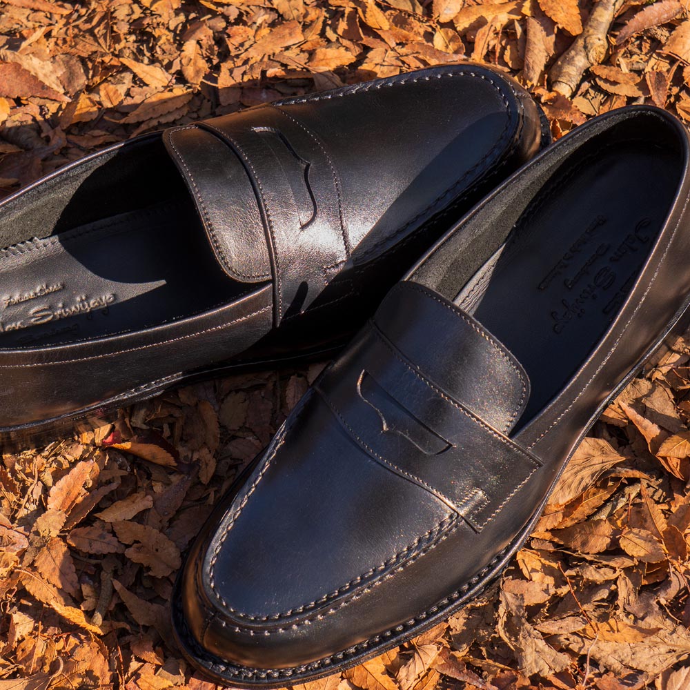 98998UN Garuda / BLACK CALF UNLINING (LEATHER SOLE)