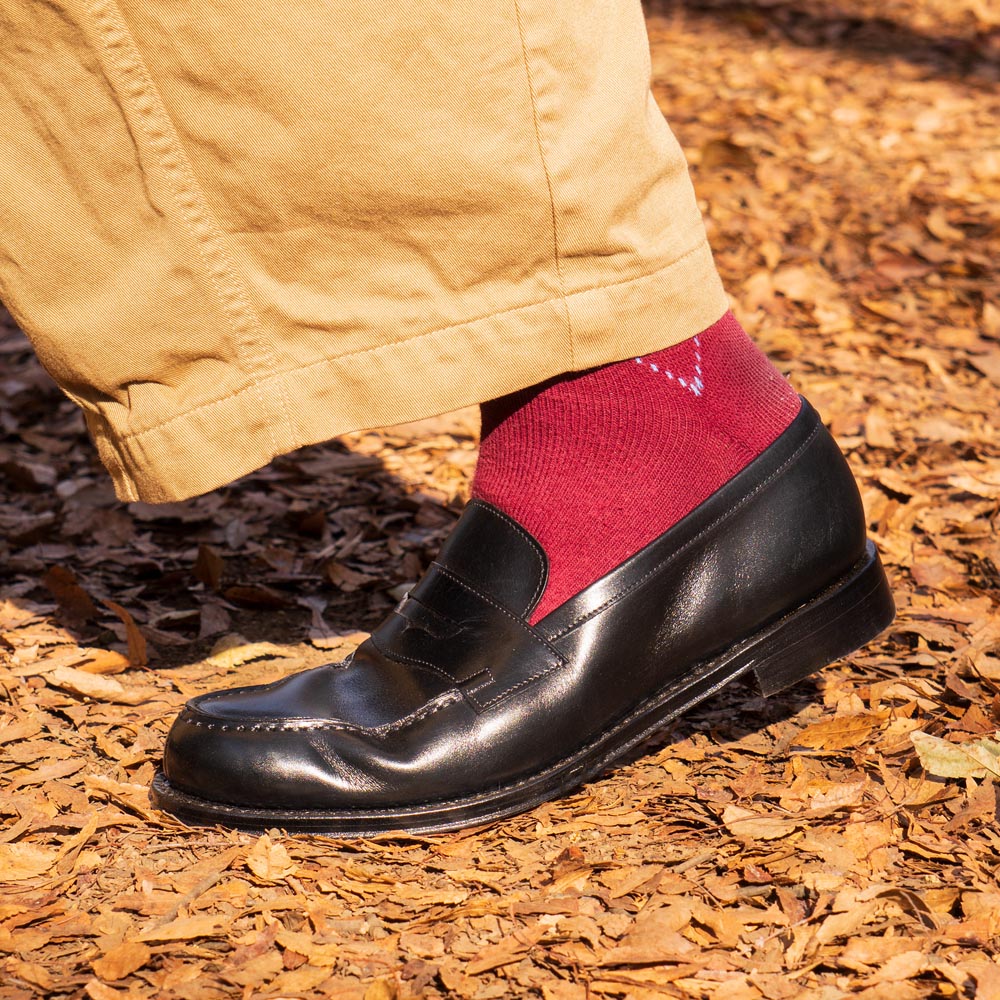 98998UN Garuda / BLACK CALF UNLINING (LEATHER SOLE)