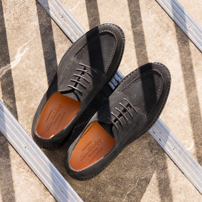 99030 Raffle /  REPELLO SUEDE BLACK (DAINITE SOLE)