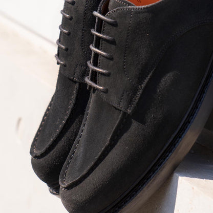 99030 Raffle /  REPELLO SUEDE BLACK (DAINITE SOLE)