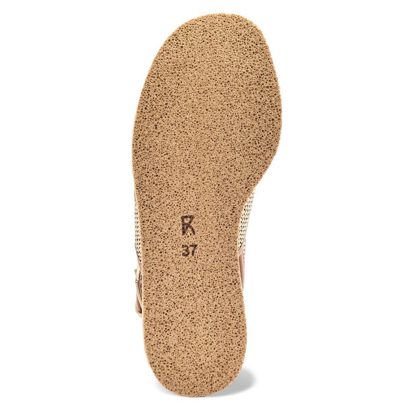 NEW】ELB4626 / VITELLO CUOIO / RAFIA BEIGE - FABIO RUSCONI
