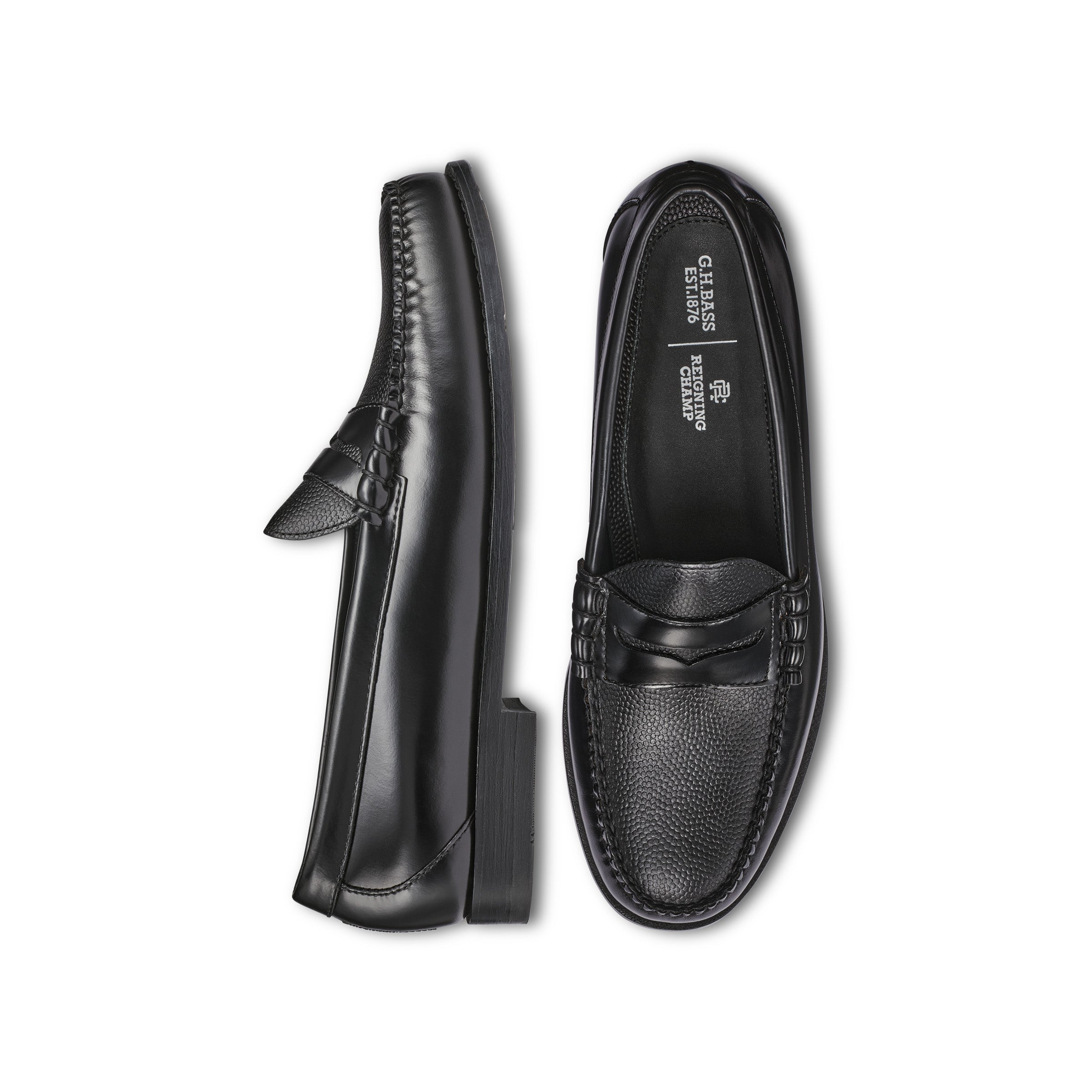 REIGNING CHAMP Z5W591 / BLACK (LEATHER SOLE) - G.H.BASS