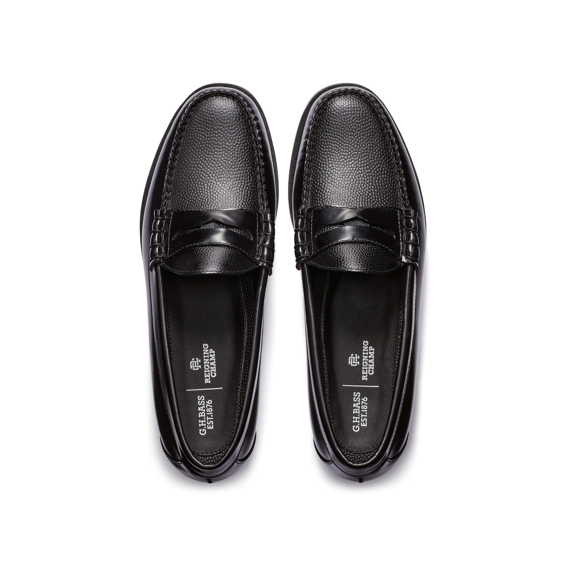 REIGNING CHAMP Z5W591 / BLACK (LEATHER SOLE) - G.H.BASS