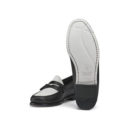 【NEW】REIGNING CHAMP Z5W592 / BLACK & WHITE (LEATHER SOLE)