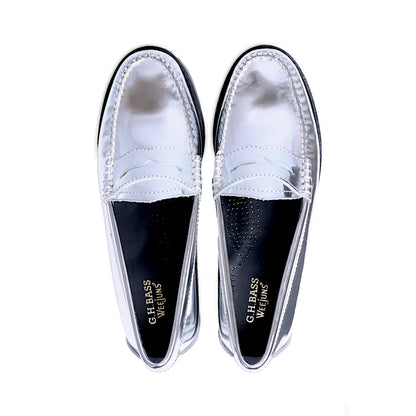 【新色】41010 / SILVER (LEATHER SOLE)