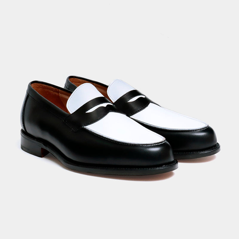 【限定商品】M6579 CHICAGO / BLACK & WHITE (LEATHER SOLE)