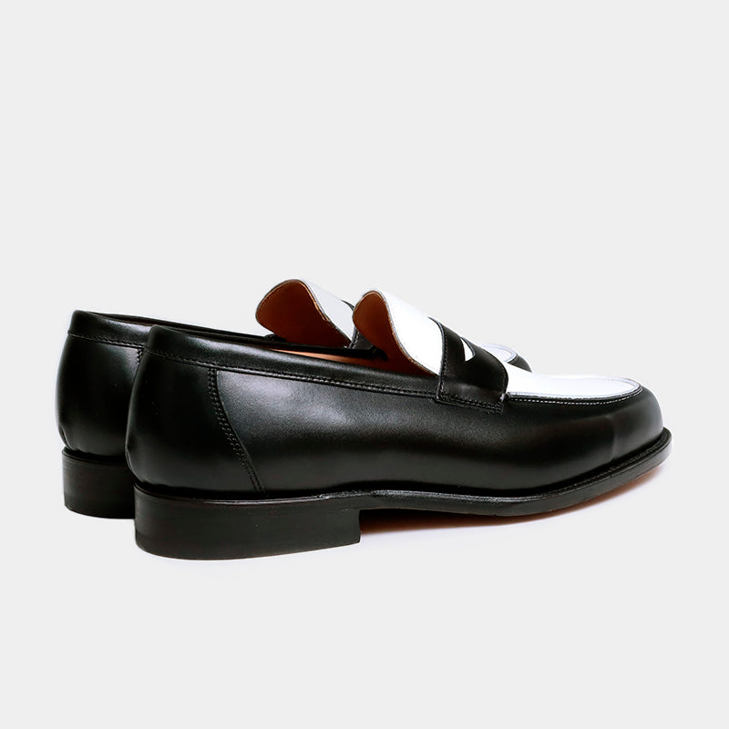 【限定商品】M6579 CHICAGO / BLACK & WHITE (LEATHER SOLE)