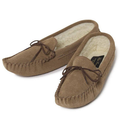 JAKE / Taupe Suede Mouton Lining (Suede Sole)