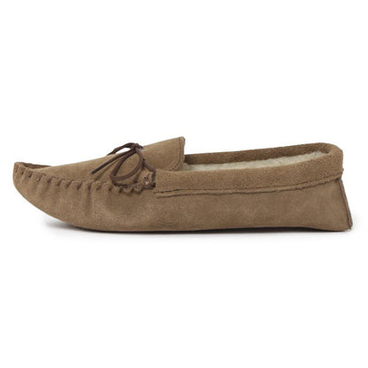JAKE / Taupe Suede Mouton Lining (Suede Sole)
