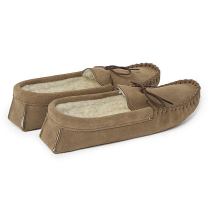 JAKE / Taupe Suede Mouton Lining (Suede Sole)