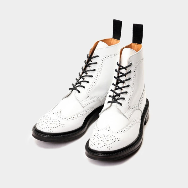 青山店別注】L5676 STEPHY / WHITE CALF (DAINITE SOLE) - Tricker's