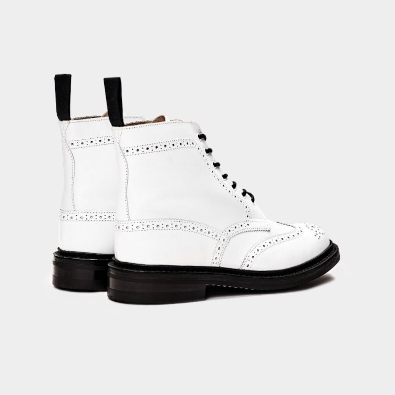 青山店別注】L5676 STEPHY / WHITE CALF (DAINITE SOLE) - Tricker's