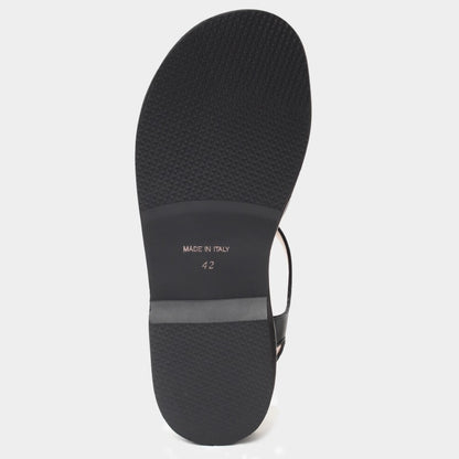 LEWES06 / BLACK CALF  (RUBBER SOLE)