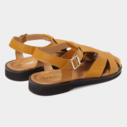 LEWES06 / PAPAYA CALF  (RUBBER SOLE)