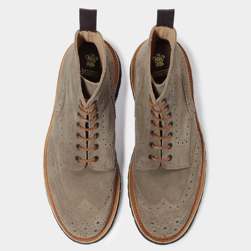 Tricker's Archive】【青山店別注】M5634 STOW / VISONE REPELLO SUEDE