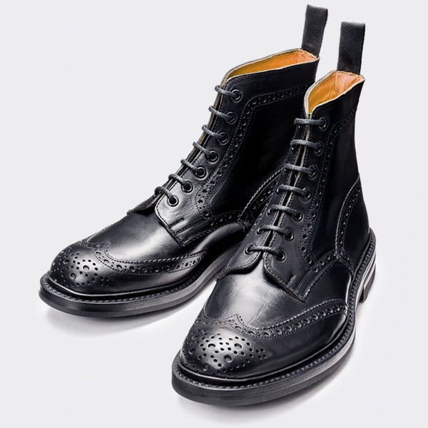 TOUR-CROSS3山城限定フラットブラックMサイズ【コレクターズアイテム用】 GMT別注】M5634 STOW / BLACK CHROMEXCEL (RIDGEWAY SOLE) - Tricker's